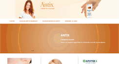 Desktop Screenshot of antix.no